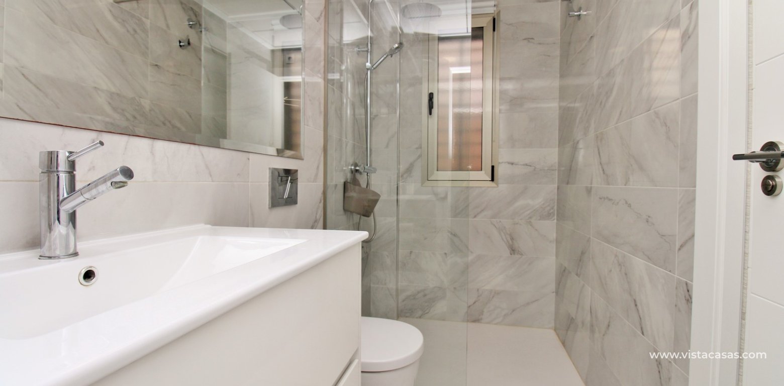 Modern Villa with Private Pool in Villamartin Pink Paradise downstairs bathroom