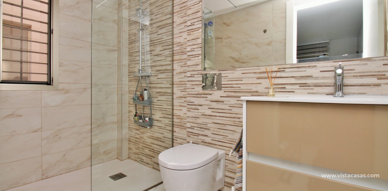 Modern Villa with Private Pool in Villamartin Pink Paradise double bedroom en-suite