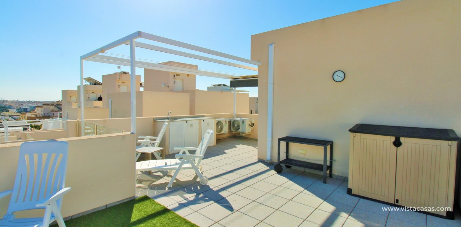 Modern Villa with Private Pool in Villamartin Pink Paradise roof terrace
