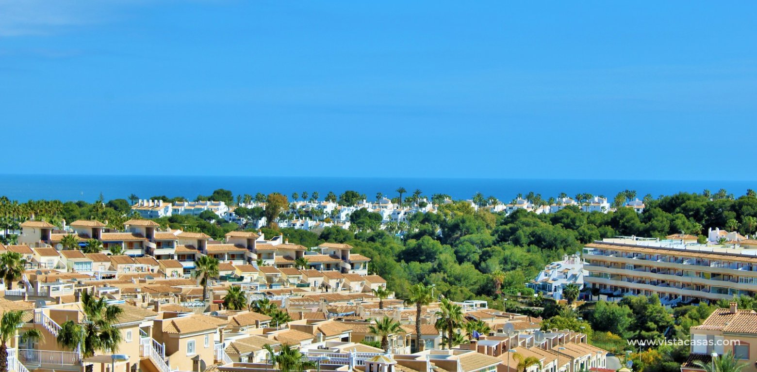 Sea View Villa with Heated Pool in Villamartin balcony sea views