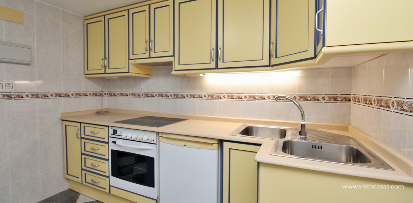 Sea View Villa with Heated Pool in Villamartin underbuild kitchen