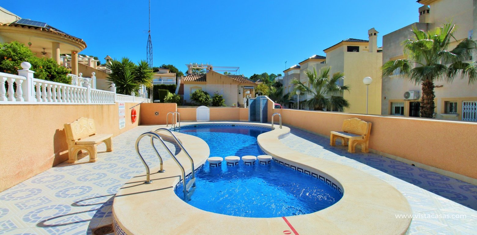 South-Facing 2 Bed Bungalow For Sale in Loma Golf Villamartin swimming pool