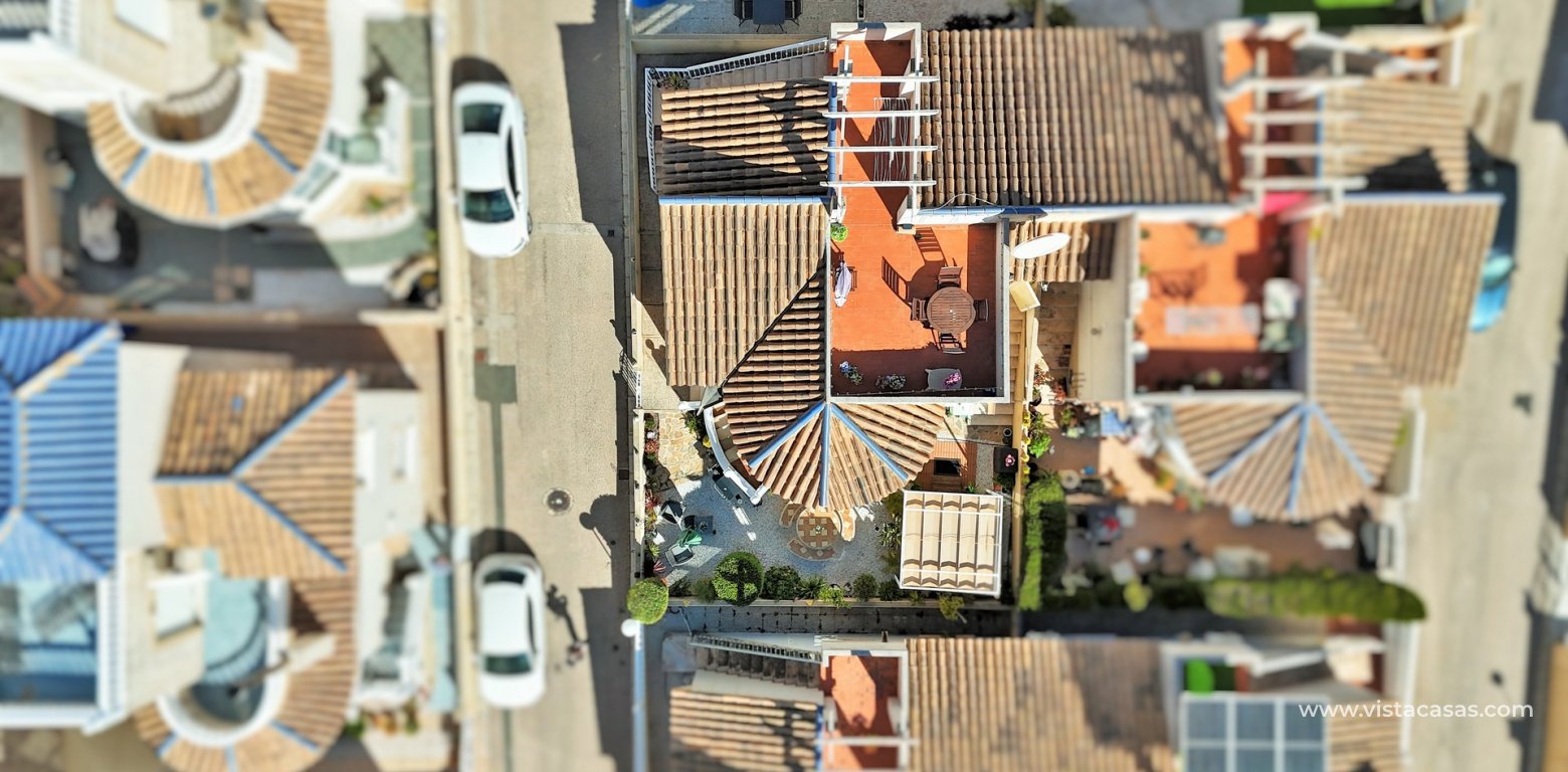 South-Facing 2 Bed Bungalow For Sale in Loma Golf Villamartin aerial