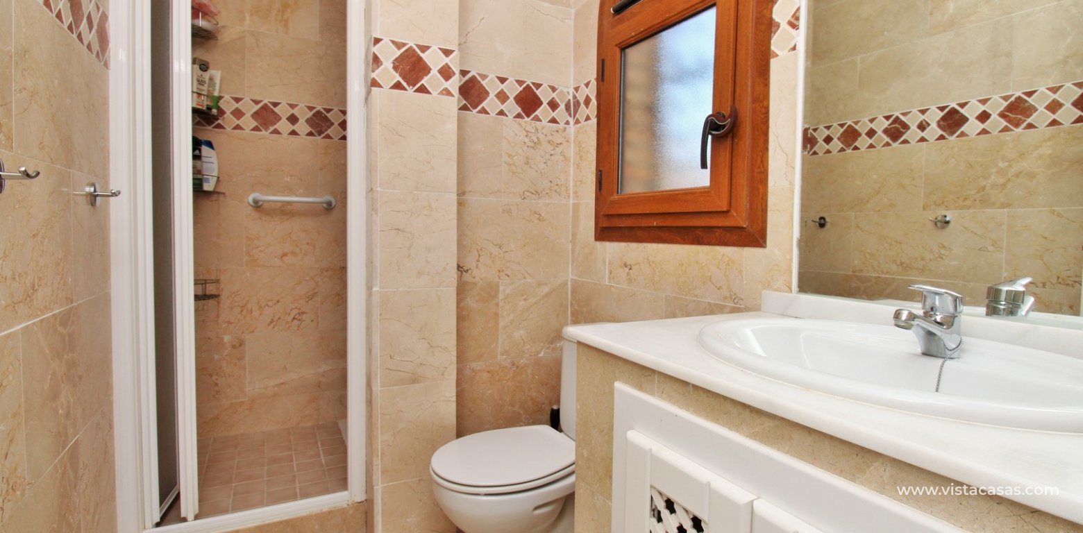 2 Bed Pool Front Apartment R9 Pau 8 Villamartin en-suite bathroom