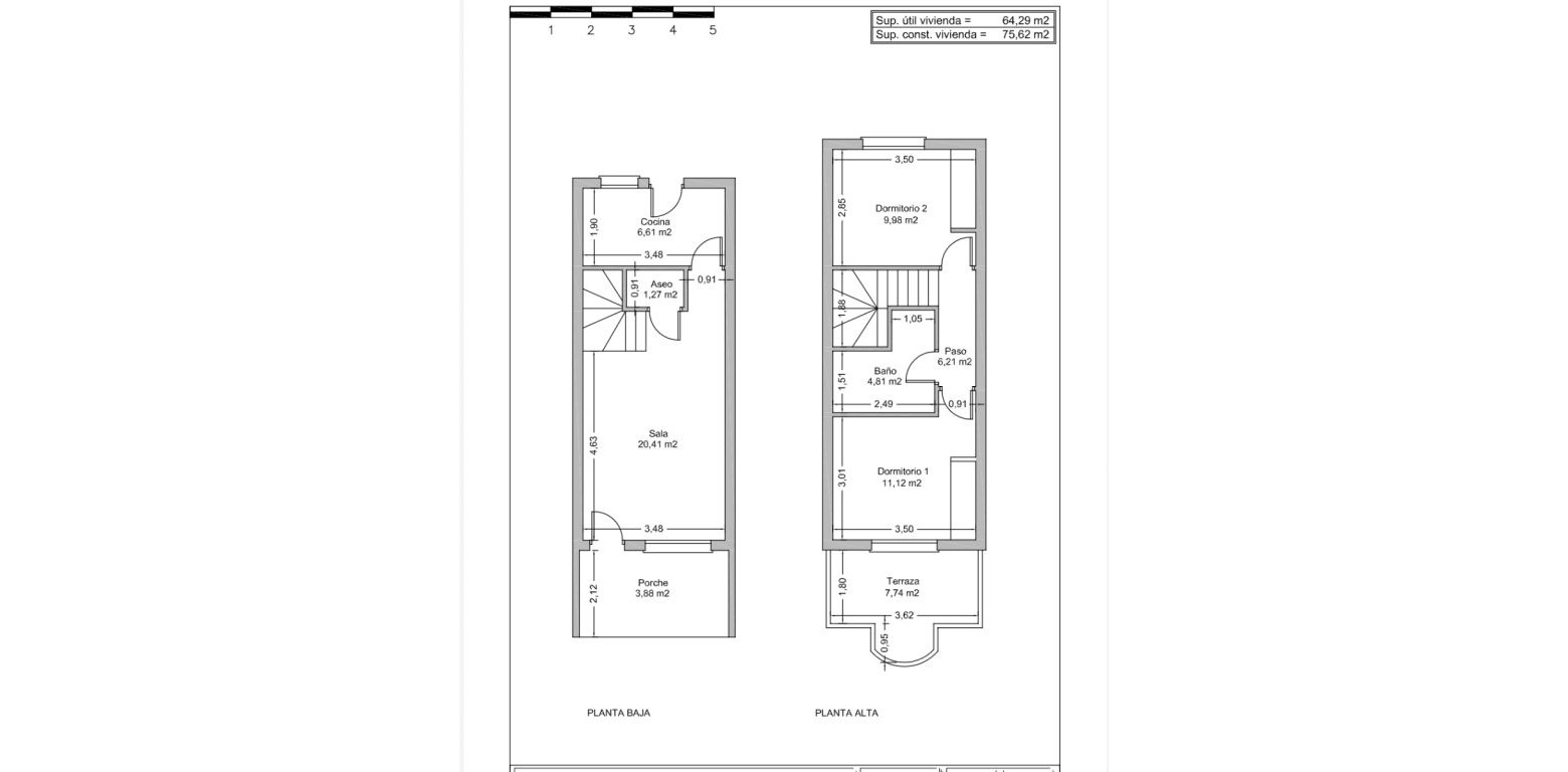 Resale - Townhouse - Rojales - Ciudad Quesada