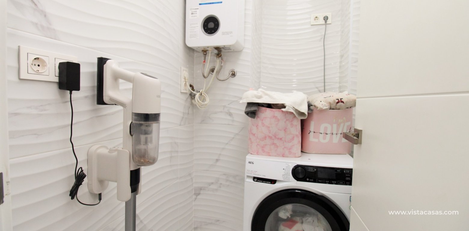 3 Bed Renovated Ground Floor Apartment in Torrevieja utility room