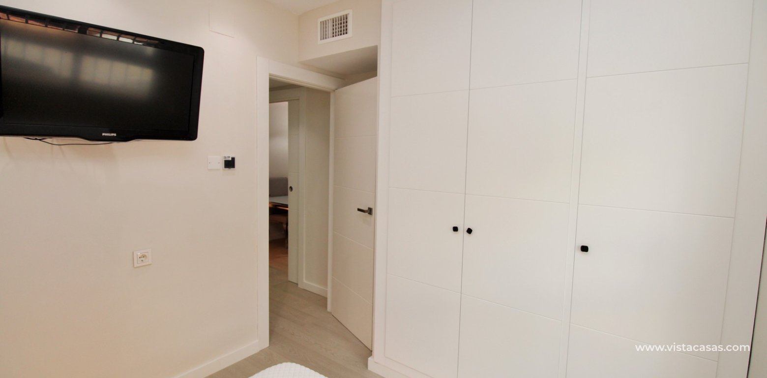 3 Bed Renovated Ground Floor Apartment in Torrevieja twin bedroom fitted wardrobes