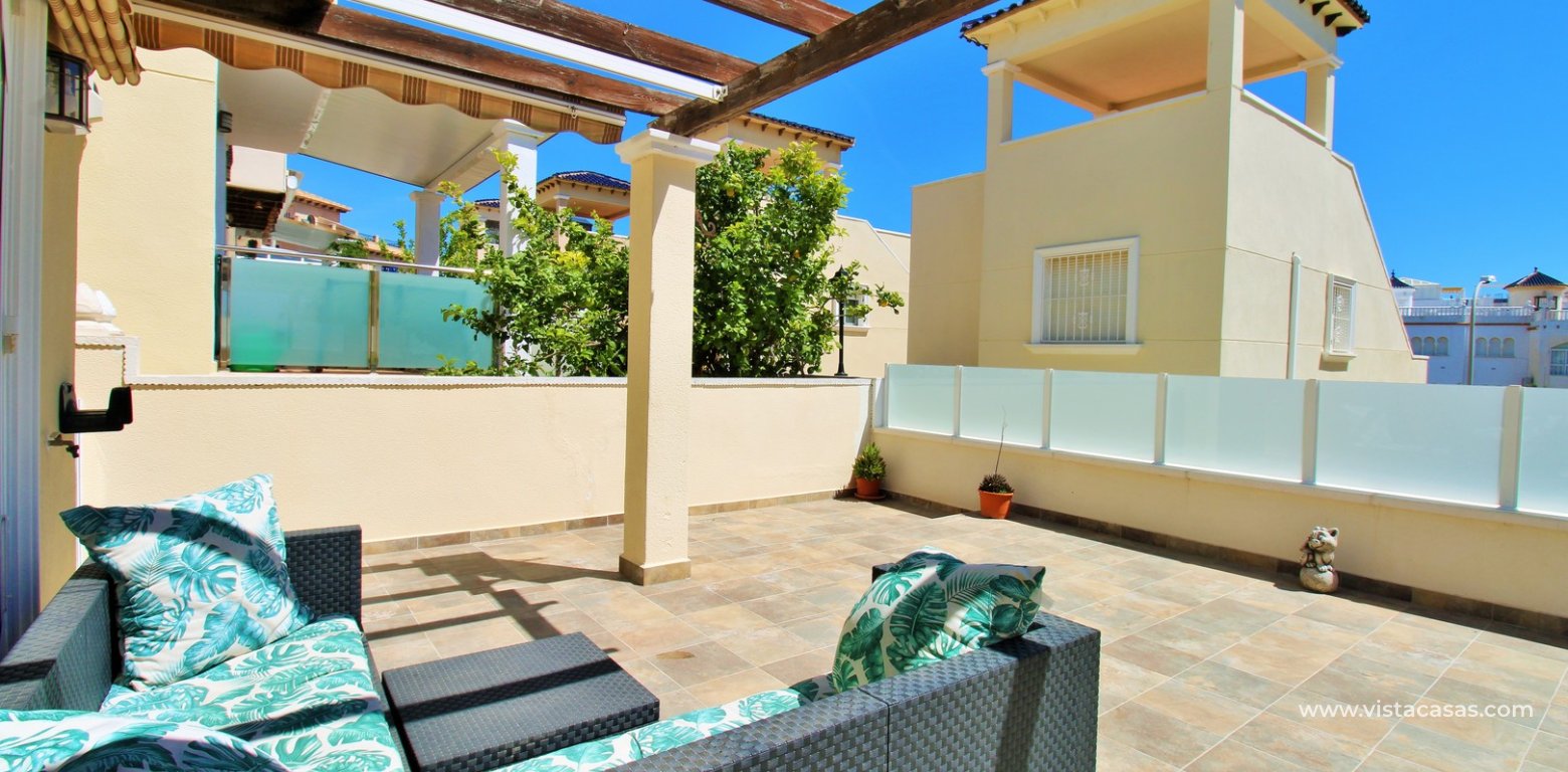 3 Bed Semi Detached House Villamartin Pool front terrace