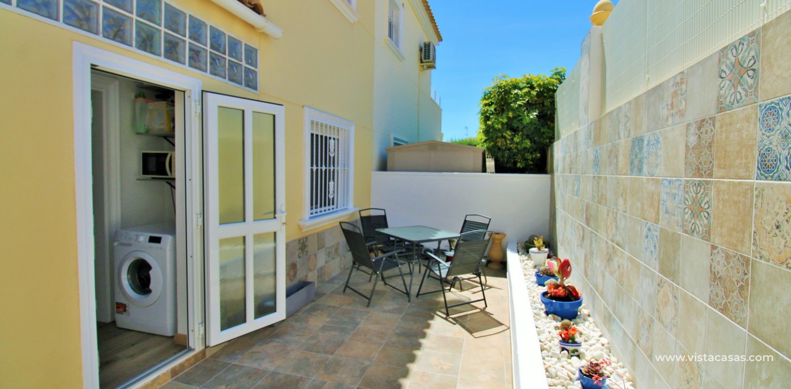3 Bed Semi Detached House Villamartin Pool terrace back