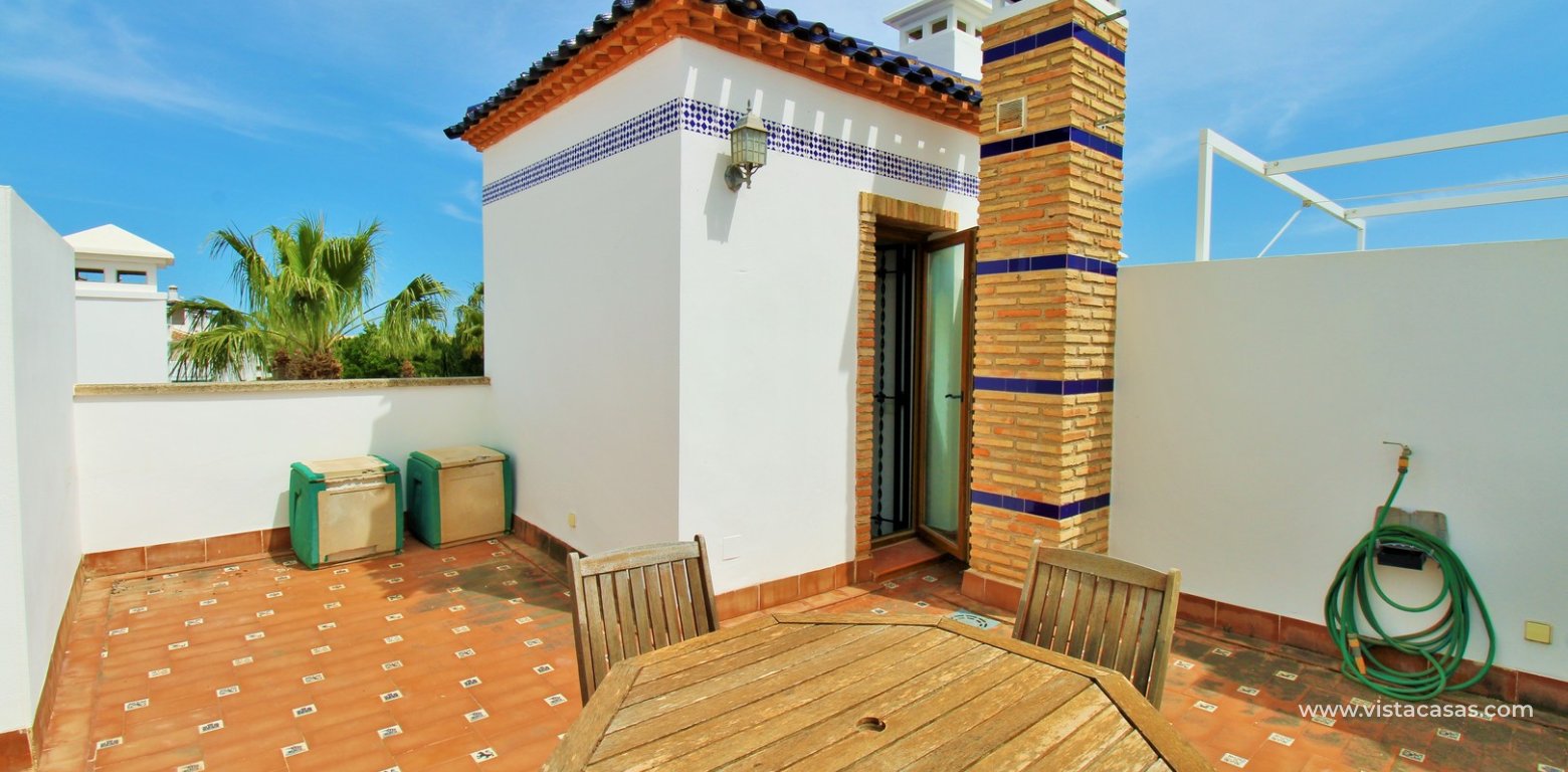 South-West Sofia Townhouse Villamartin Pool Views For Sale Pau 8 solarium