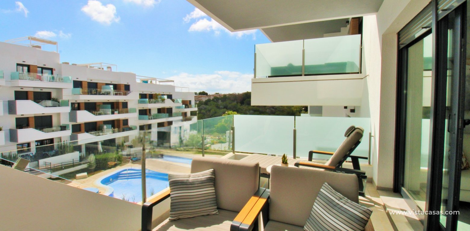 Modern 2 Bed Apartment Villamartin Res Aire TM For Sale balcony