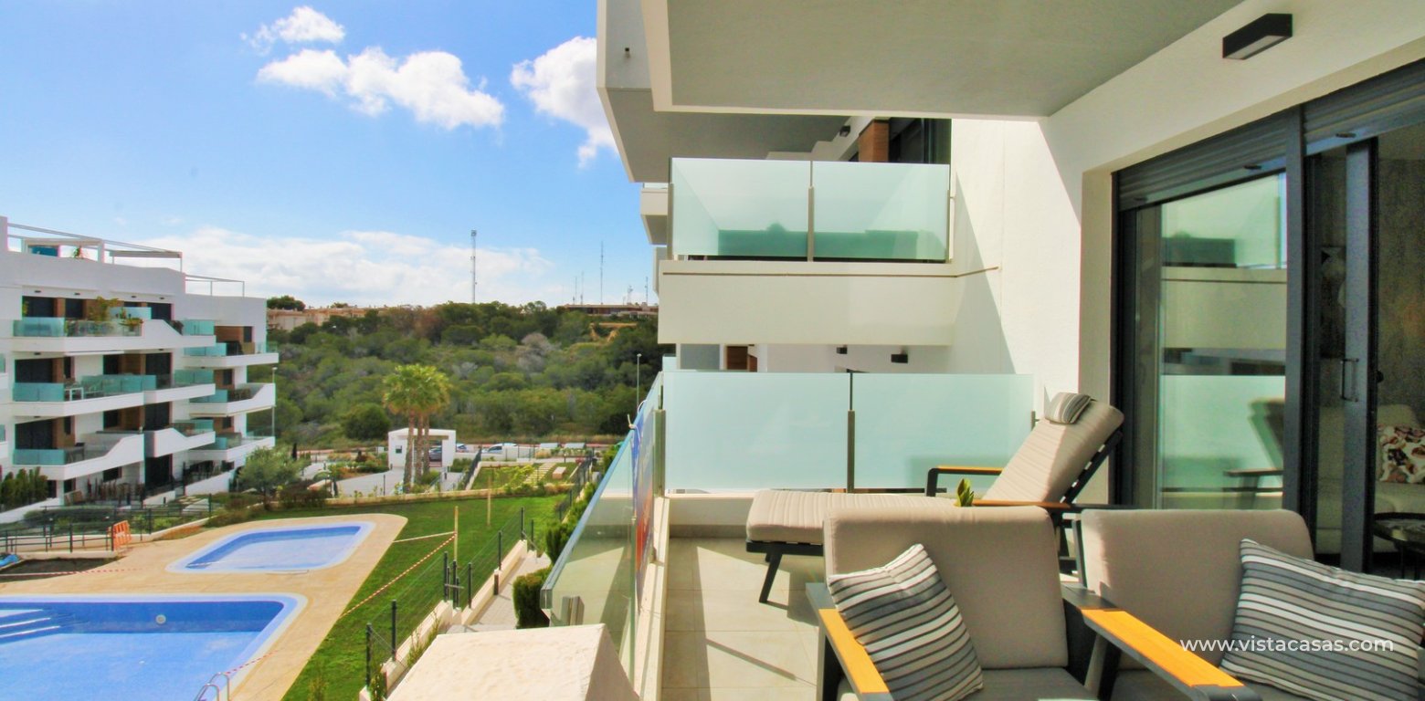 Modern 2 Bed Apartment Villamartin Res Aire TM For Sale balcony 2