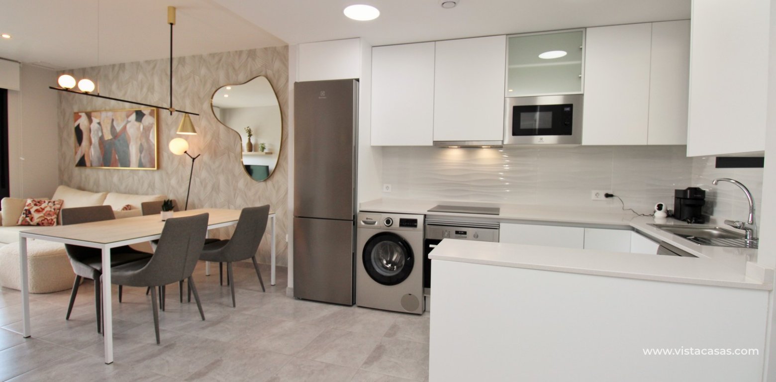 Modern 2 Bed Apartment Villamartin Res Aire TM For Sale kitchen lounge