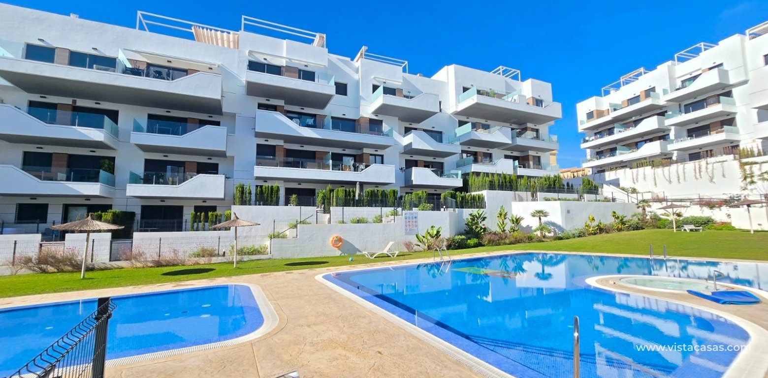 Modern 2 Bed Apartment Villamartin Res Aire TM For Sale communal pool