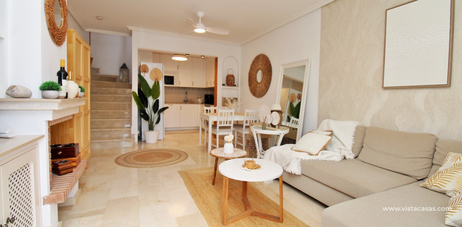 3 Bed South Facing Townhouse For Sale Oporto Golf Villamartin lounge