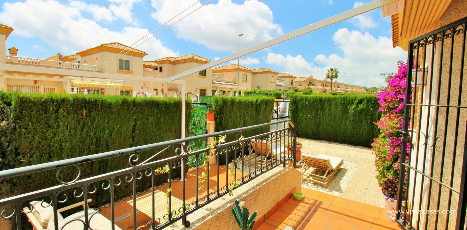 3 Bed South Facing Townhouse For Sale Oporto Golf Villamartin terrace raised