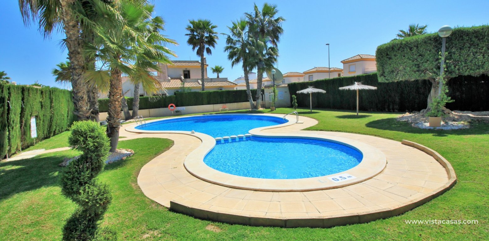 3 Bed South Facing Townhouse For Sale Oporto Golf Villamartin communal swimming pool