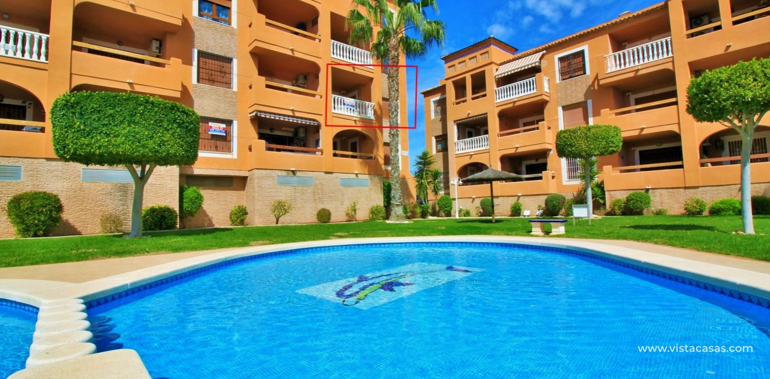 2 Bed Corner Apartment Las Violetas Pau 8 Villamartin pool view