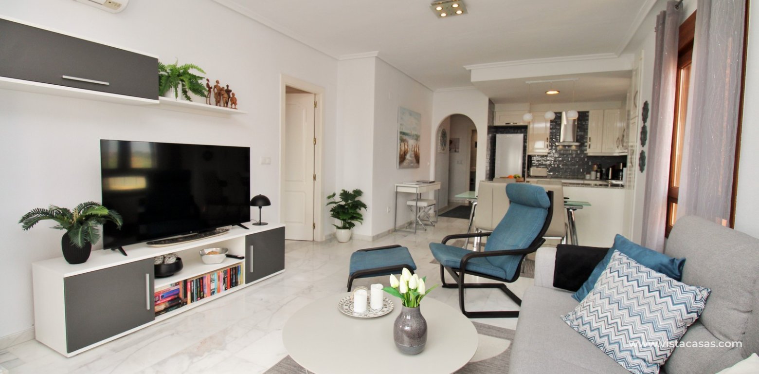 2 Bed Corner Apartment Las Violetas Pau 8 Villamartin lounge 2