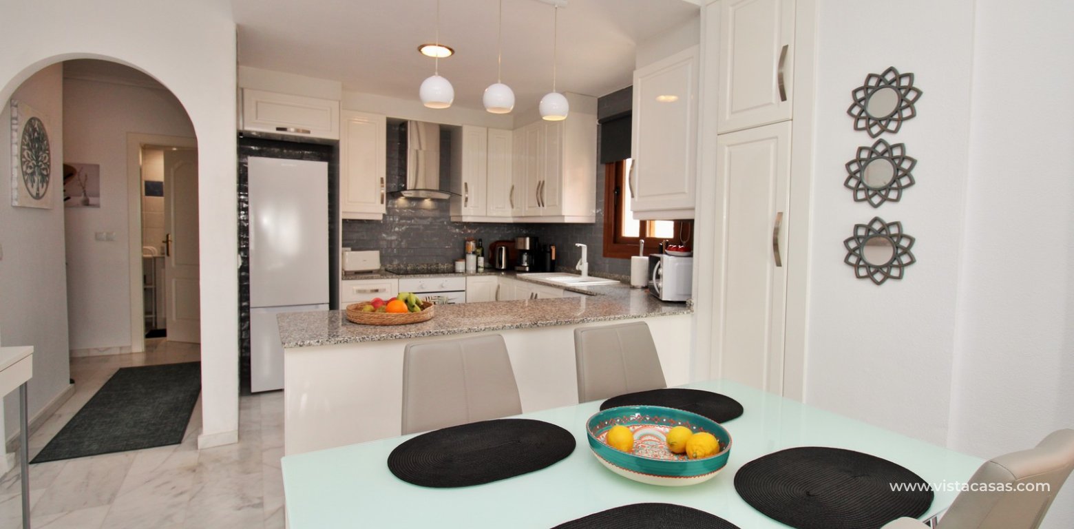 2 Bed Corner Apartment Las Violetas Pau 8 Villamartin dining area