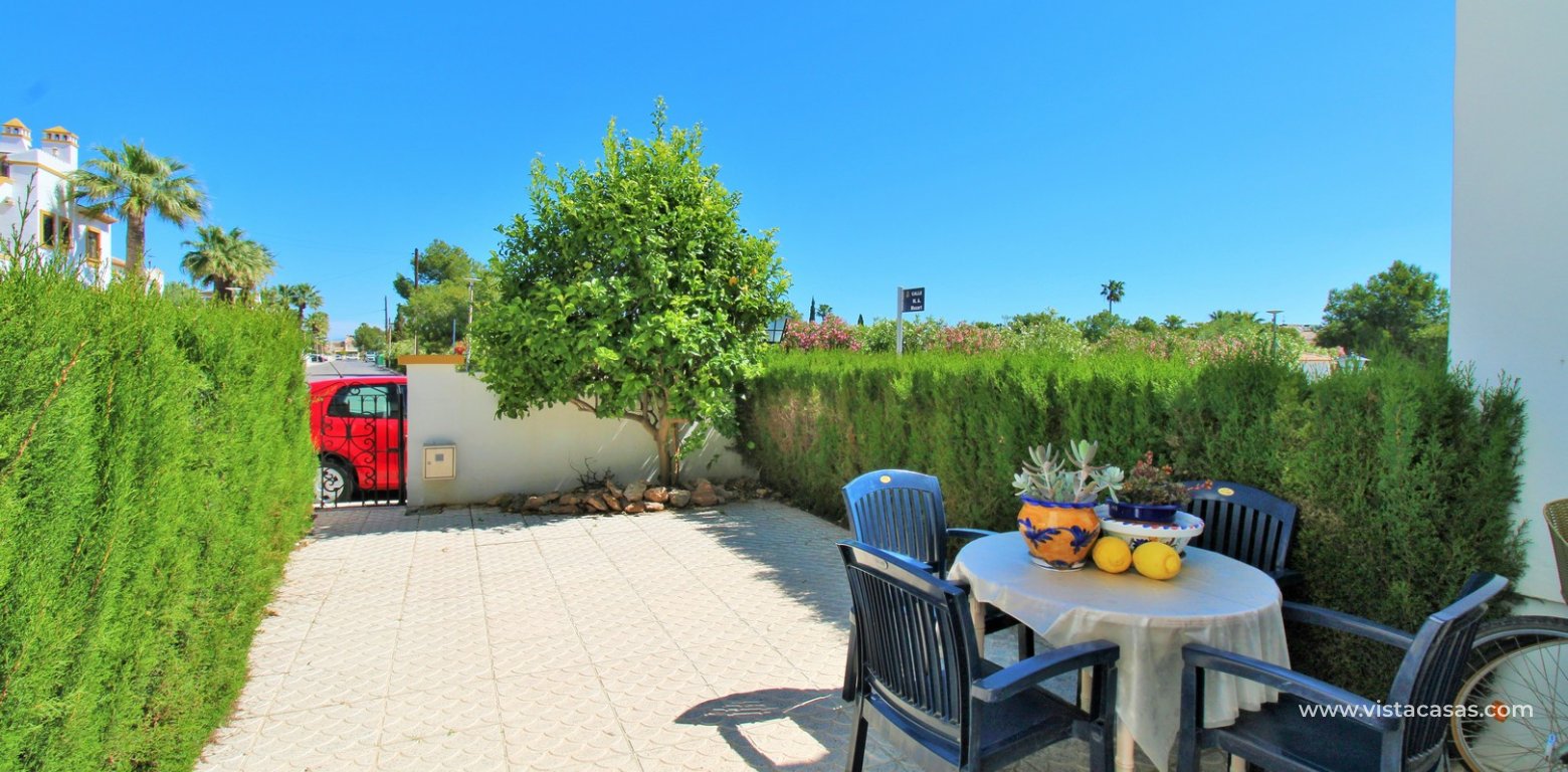 South Facing Sofia Townhouse For Sale in Valencias II Villamartin rear garden