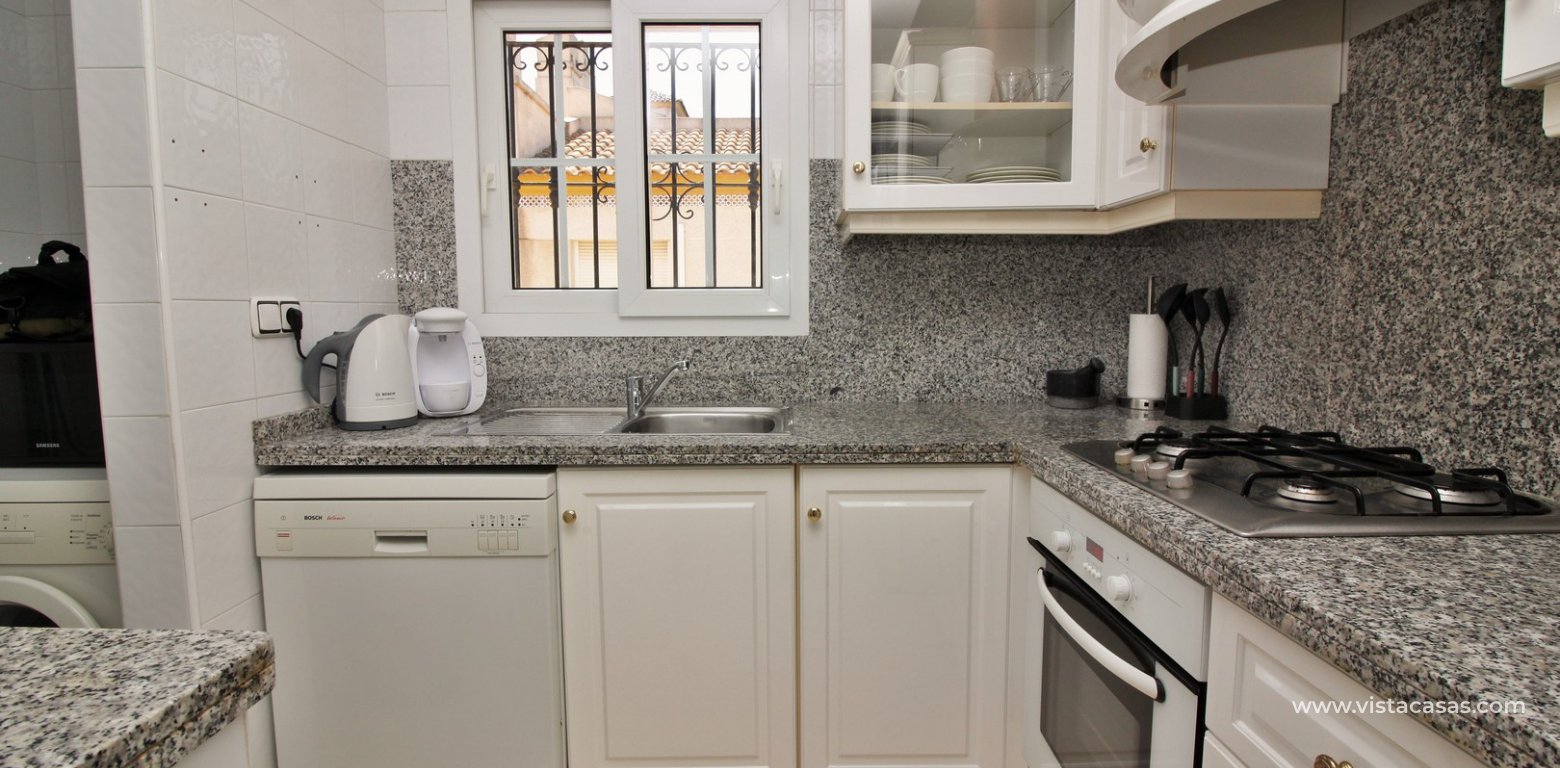 Top floor apartment for sale with garage in Las Ramblas golf Orihuela Costa kitchen 3