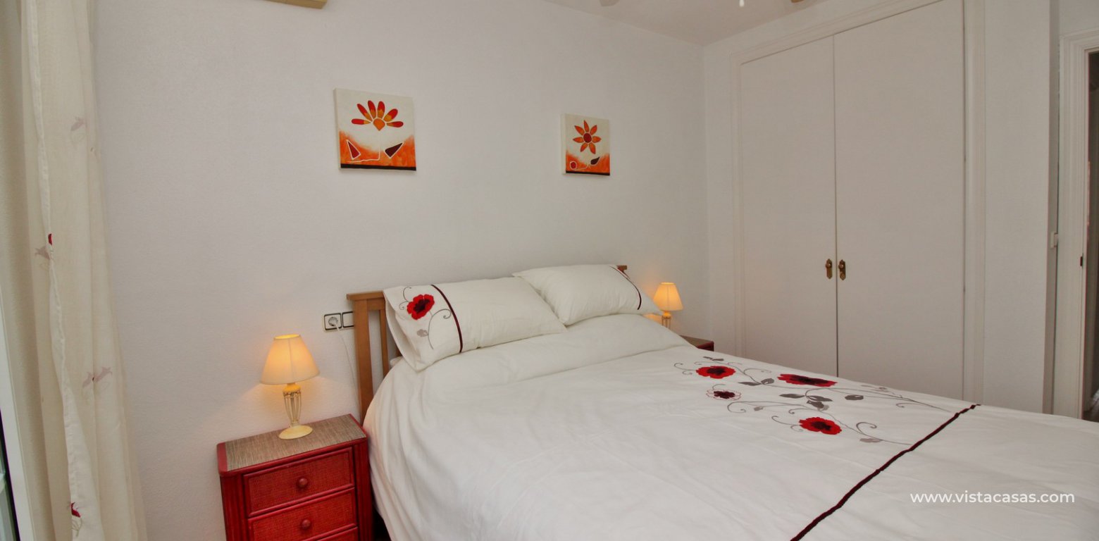 Top floor apartment for sale with garage in Las Ramblas golf Orihuela Costa master bedroom fitted wardrobes