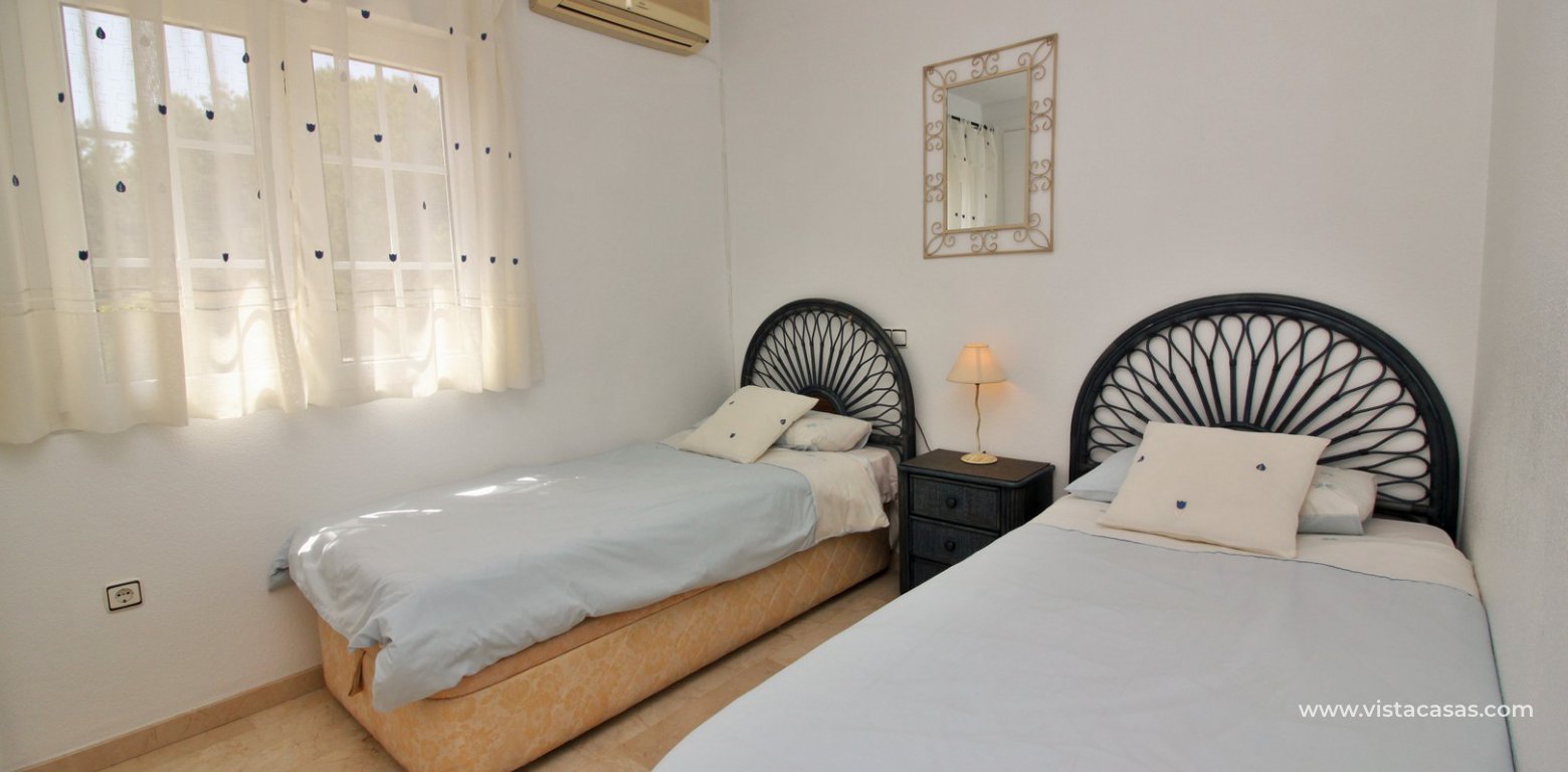 Top floor apartment for sale with garage in Las Ramblas golf Orihuela Costa twin bedroom