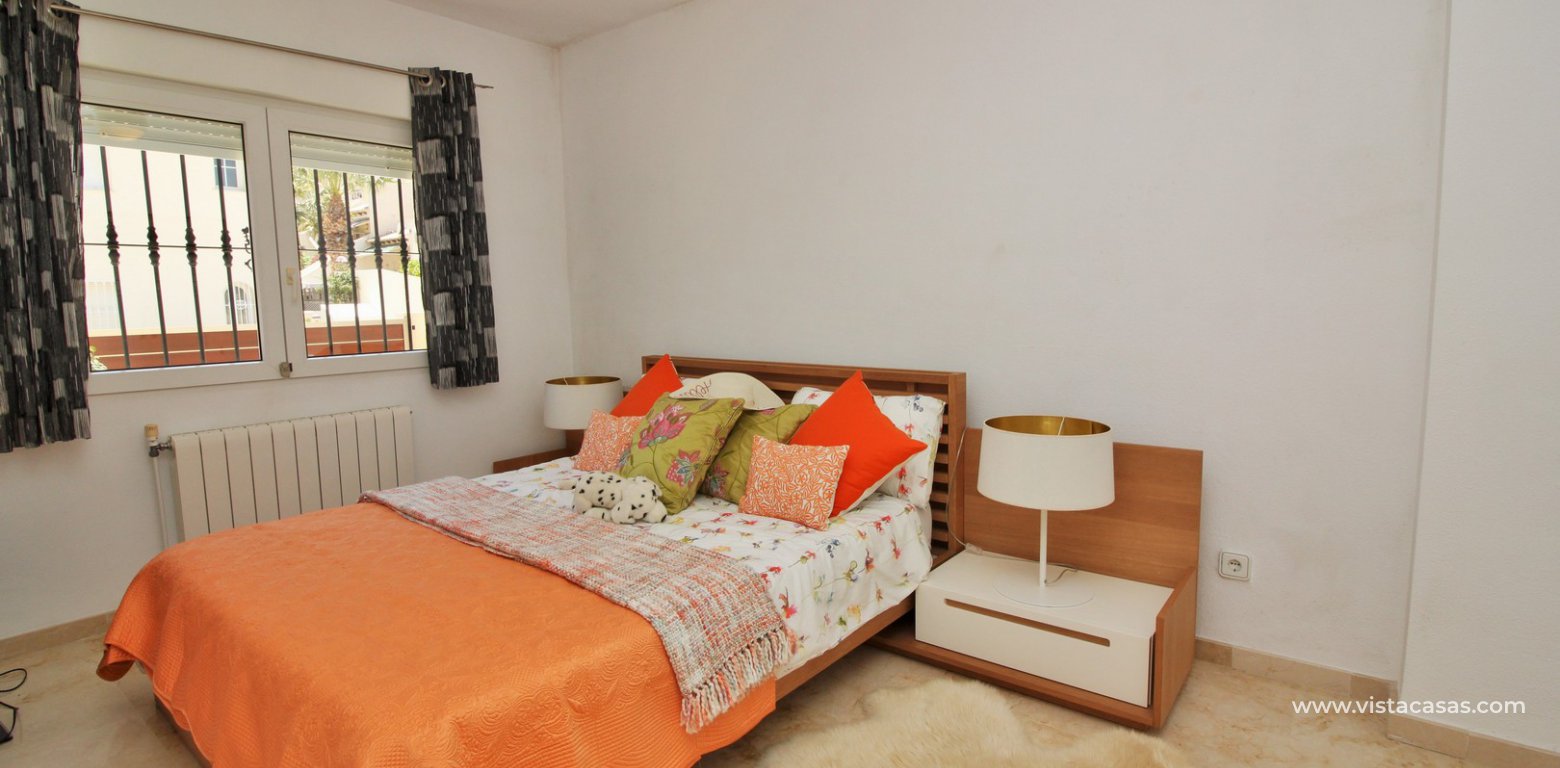 Detached villa for sale with private pool in Las Rambas golf downstairs double bedroom