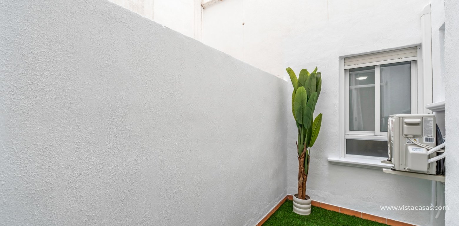 Renovated 2 Bedroom Apartment in Playa Flamenca La Mirada terrace back