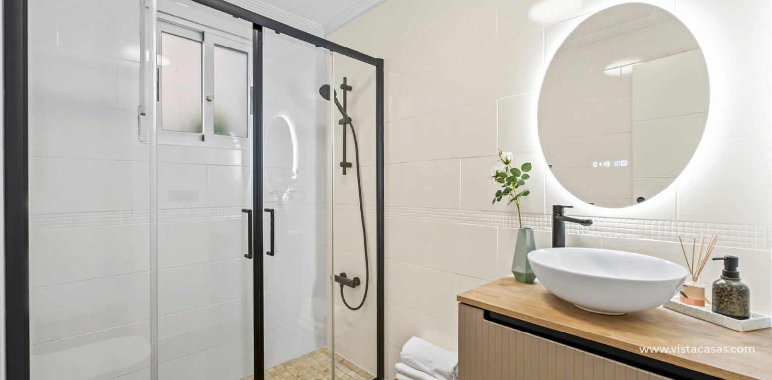 Renovated 2 Bedroom Apartment in Playa Flamenca La Mirada bathoom renovated