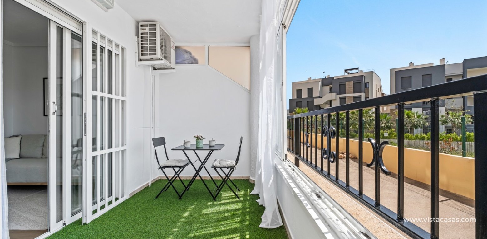 Renovated 2 Bedroom Apartment in Playa Flamenca La Mirada terrace front south facing