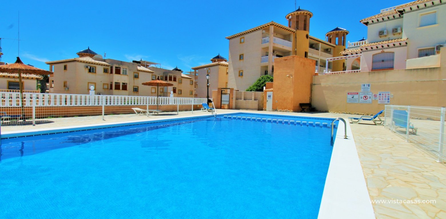 2 Bedroom Quad House For Sale in Lomas de Cabo Roig pool