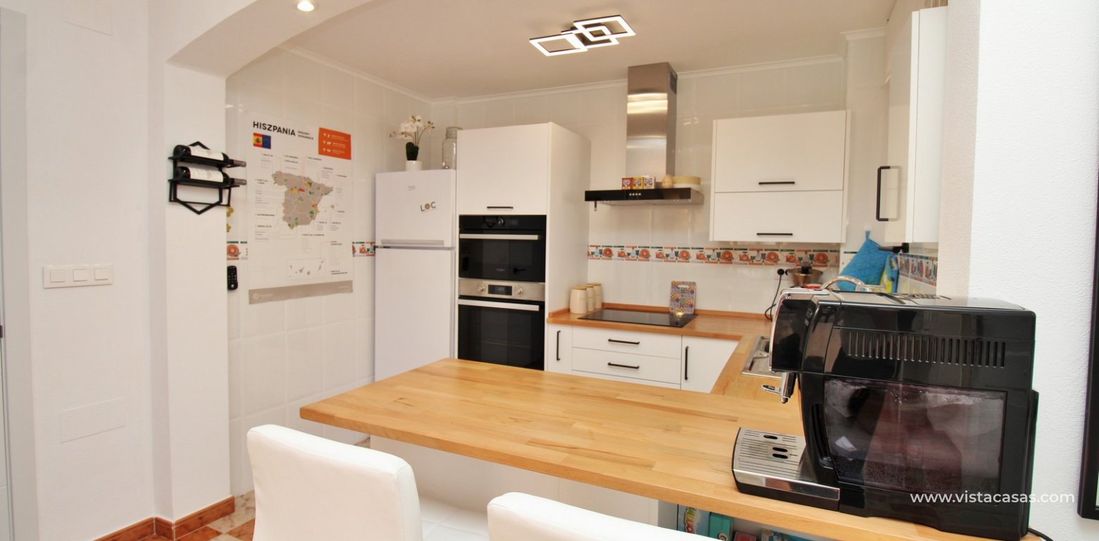 2 Bedroom Quad House For Sale in Lomas de Cabo Roig renovated kitchen