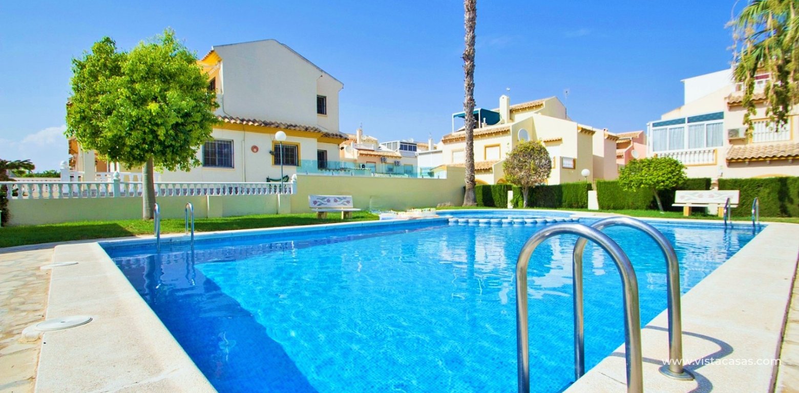 South-Facing 2 Bedroom Townhouse in Playa Flamenca Perla del Mar 2 pool