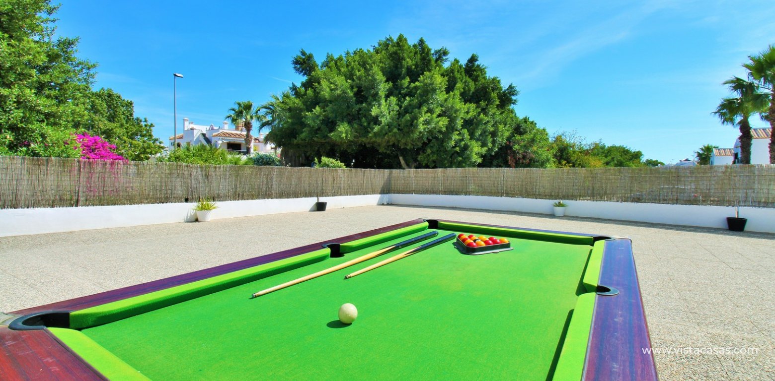 South-Facing 3 Bedroom Buhardilla Townhouse For Sale In R13 Pau 8 pool table