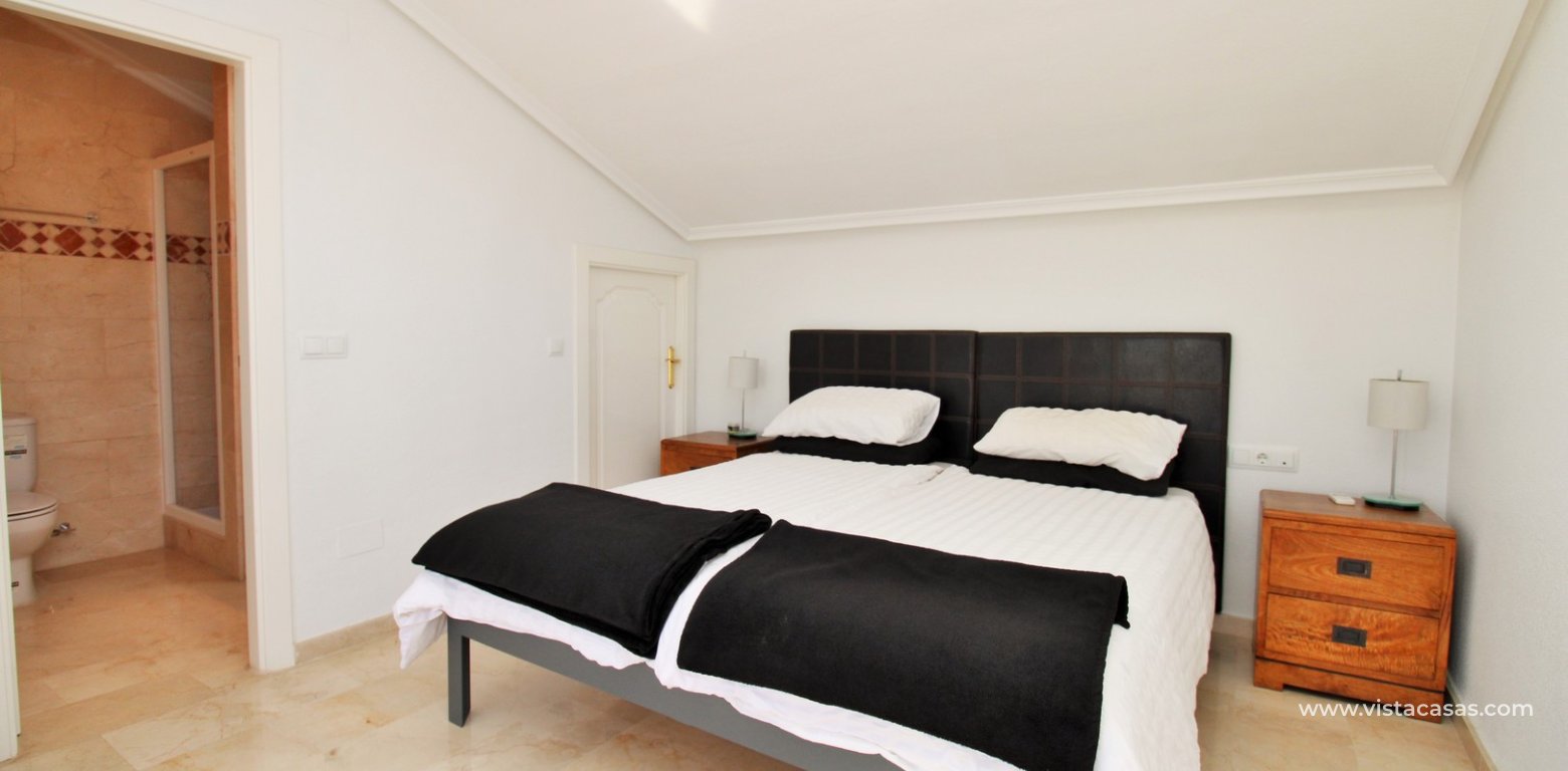 South-Facing 3 Bedroom Buhardilla Townhouse For Sale In R13 Pau 8 master bedroom