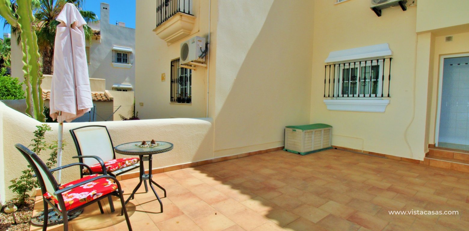 2 Bedroom Sofia Townhouse For Sale in Las Ramblas Golf rear terrace