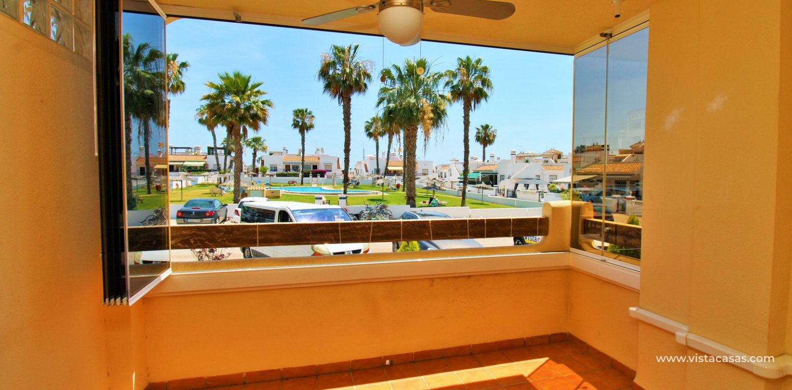 Ground Floor Apartment for Sale in Jumilla II Playa Flamenca porch