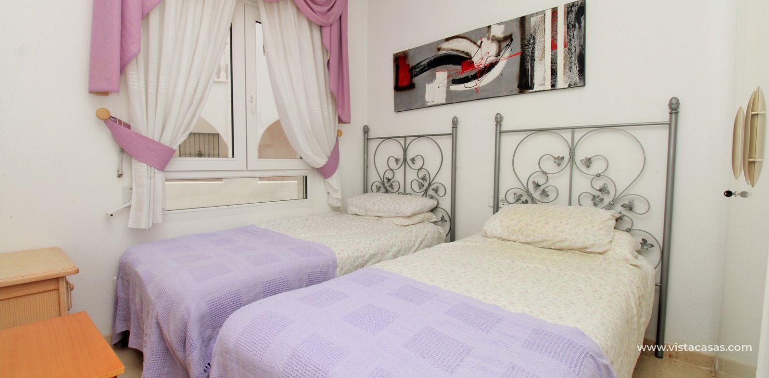 2 Bedroom Ground Floor Apartment In Villagolf Villamartin Plaza twin bedroom