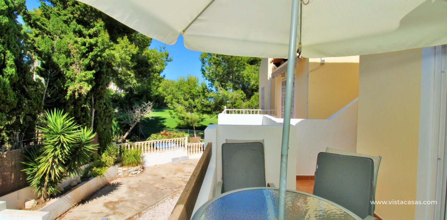 Top Floor Apartment For Sale In Panorama Golf balcony golf view