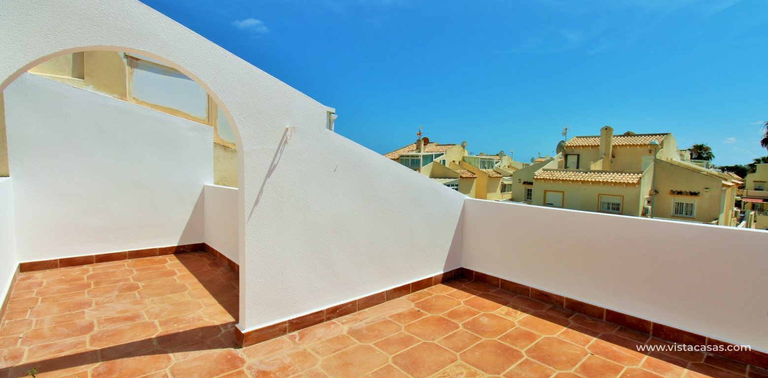 South-Facing 2 Bedroom Townhouse in Playa Flamenca Perla del Mar 2 roof terrace