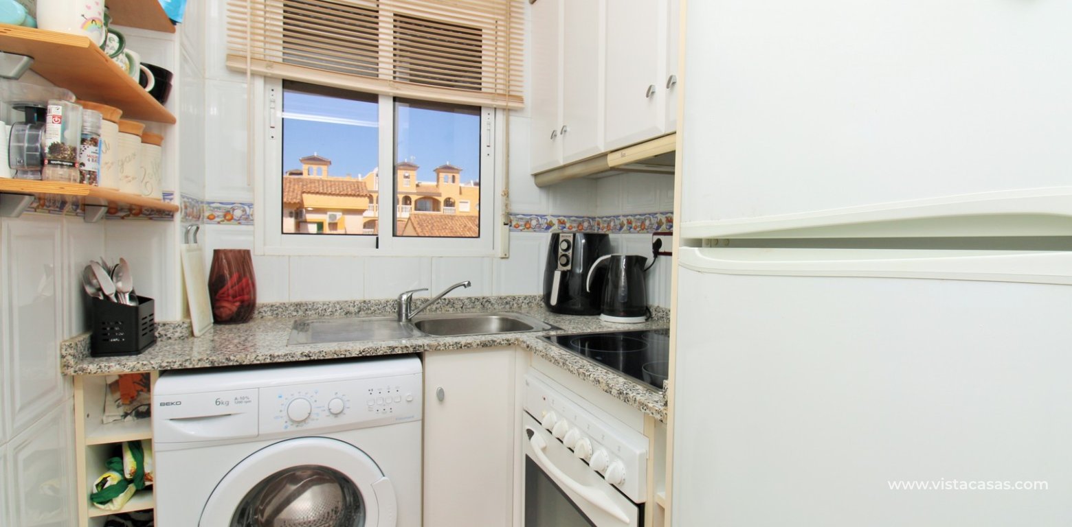 2 Bed Penthouse Apartment with Solarium For Sale in St James Hills Villamartin kitchen