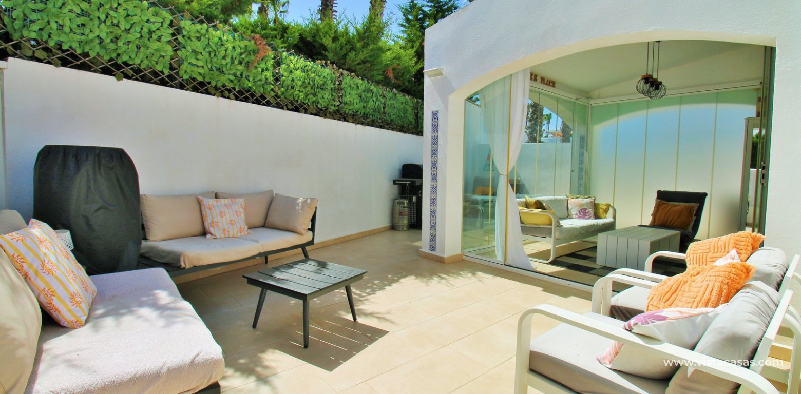 Renovated 3 Bed Villa Near Villamartin Plaza back terrace