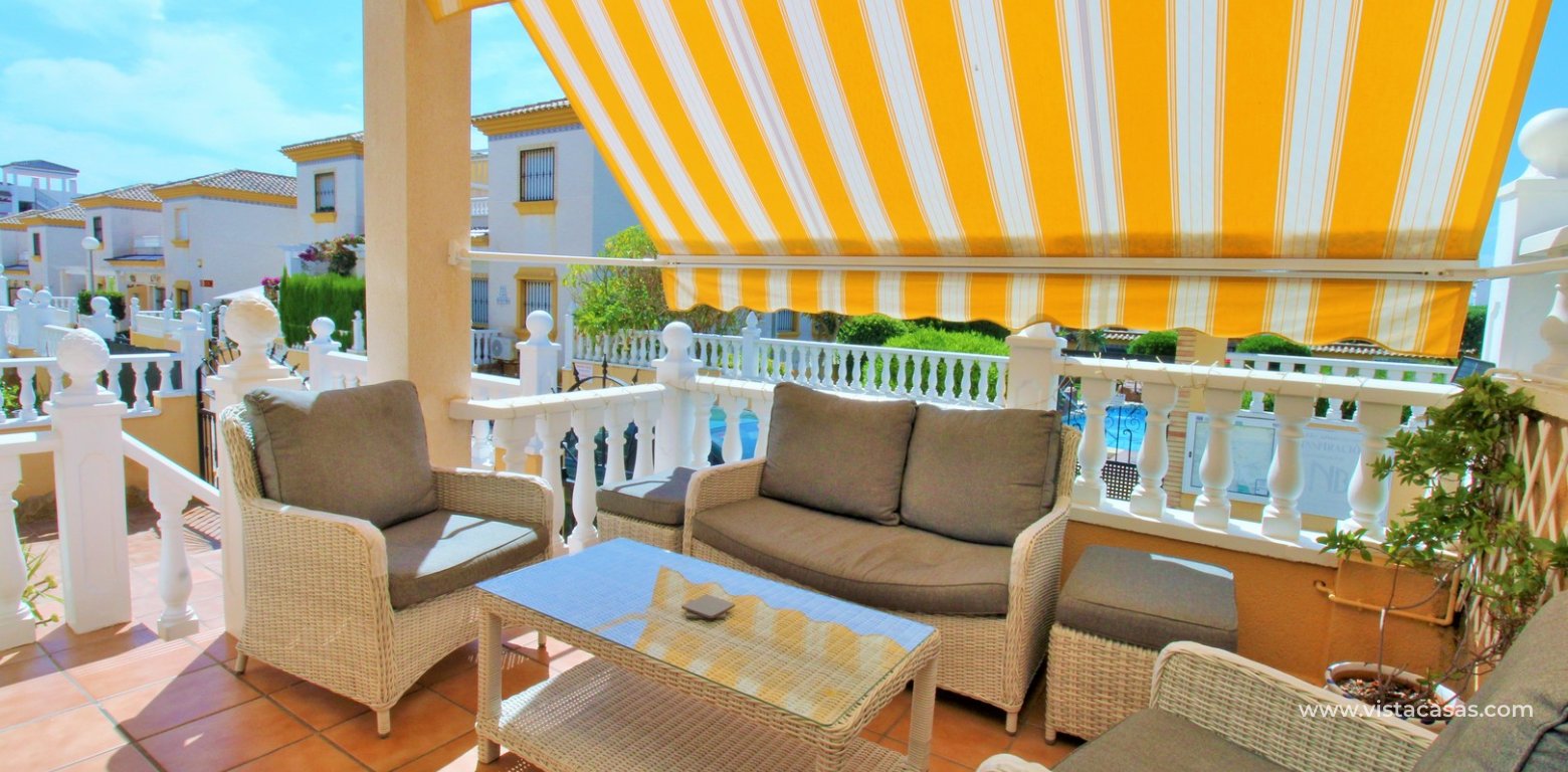 South-East Quad House Opposite Pool in Villamartin Inspiración 2 Pau 8 terrace