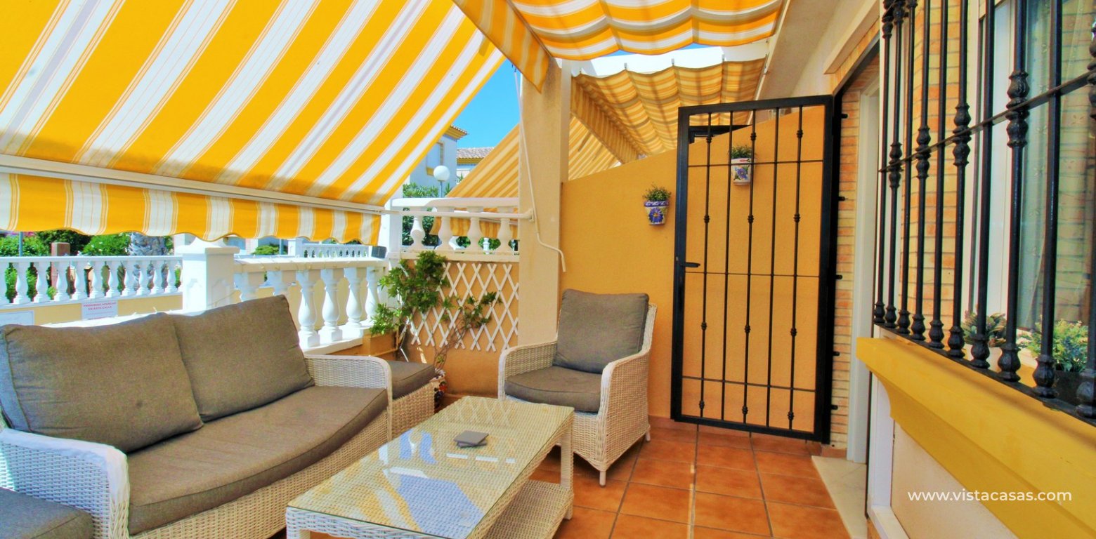 South-East Quad House Opposite Pool in Villamartin Inspiración 2 Pau 8 terrace 2