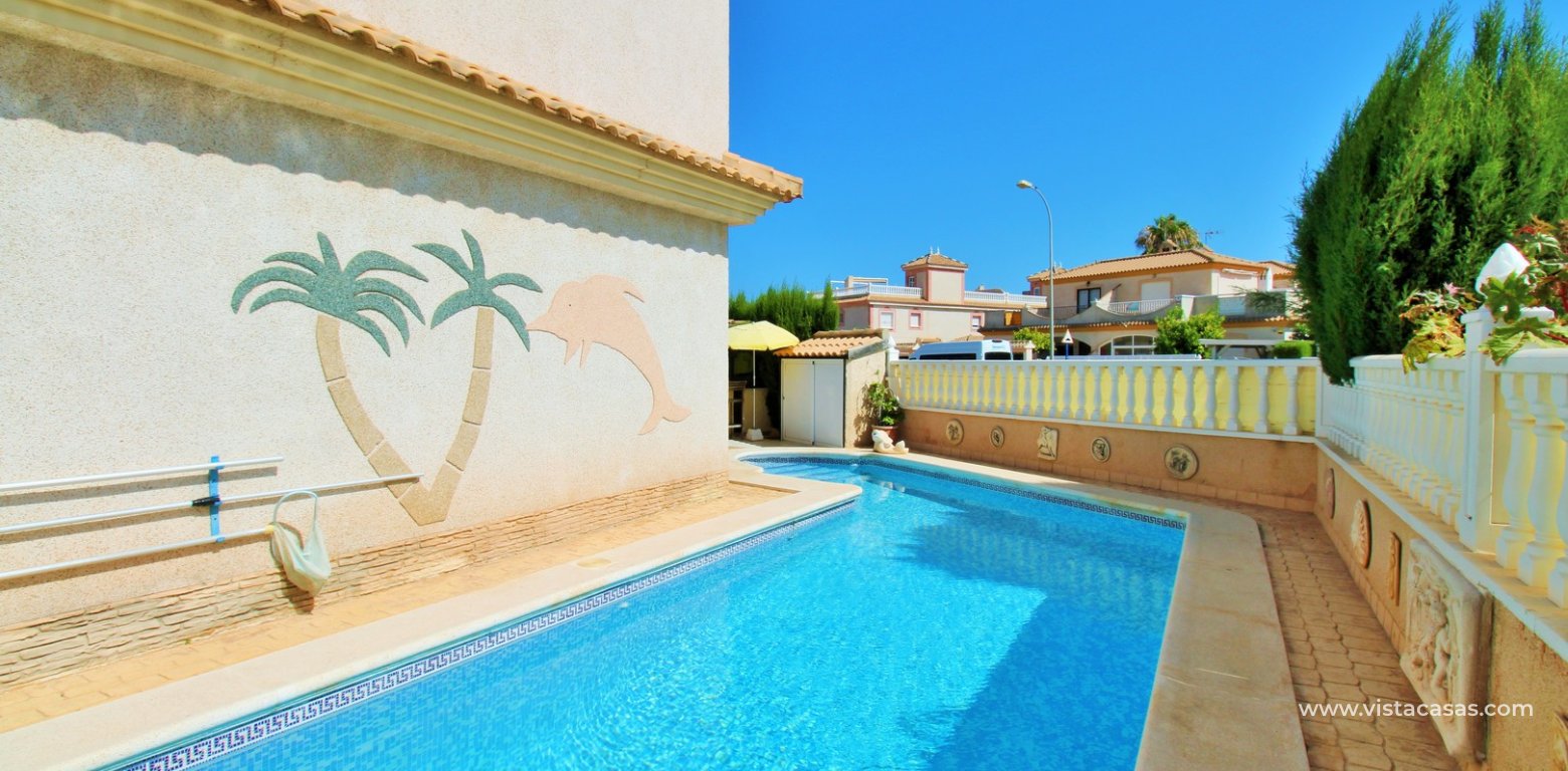 Semi-Detached Townhouse For Sale in Flamingo Hills 2 Playa Flamenca private pool