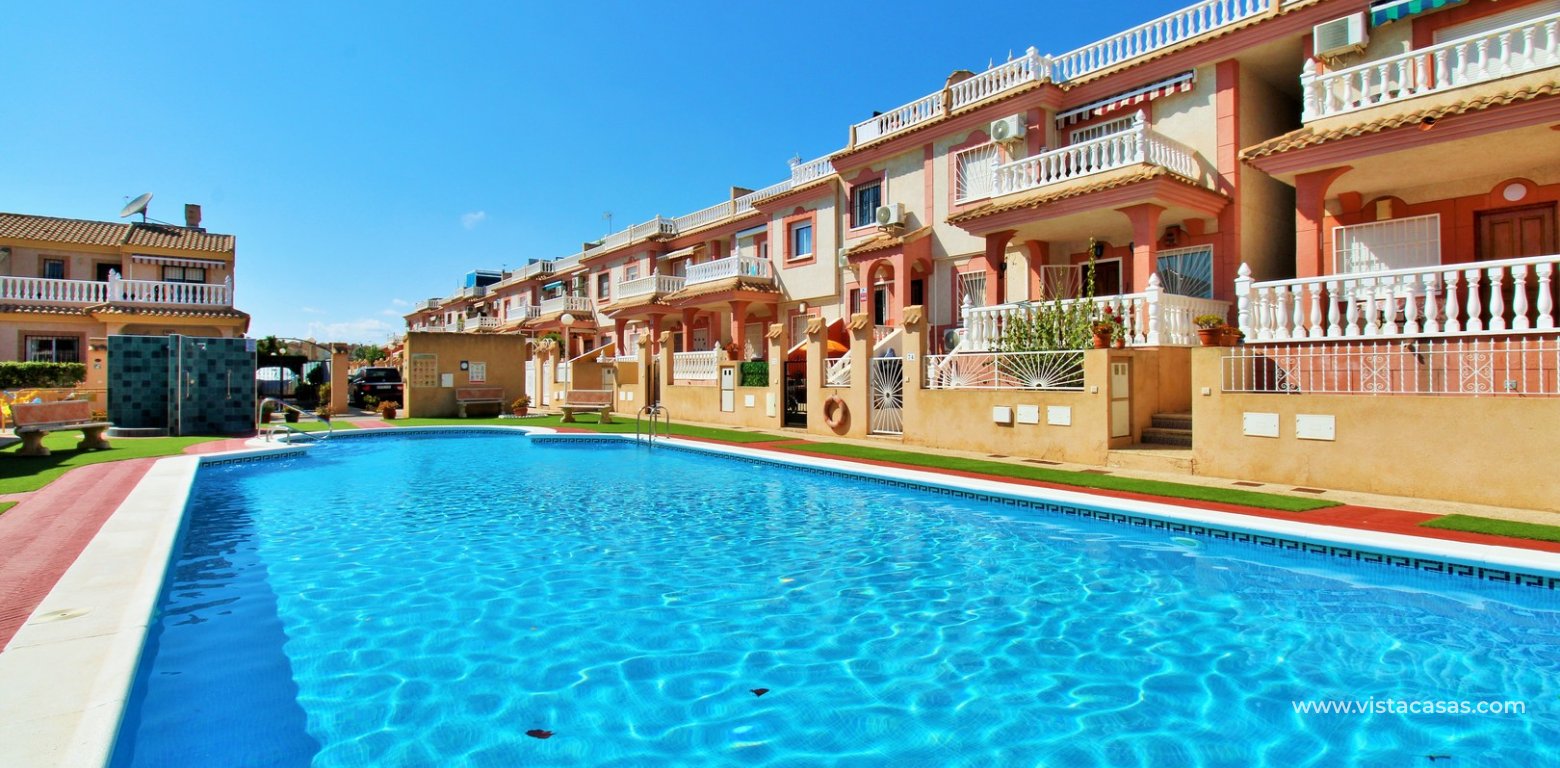 Semi-Detached Townhouse For Sale in Flamingo Hills 2 Playa Flamenca communal pool