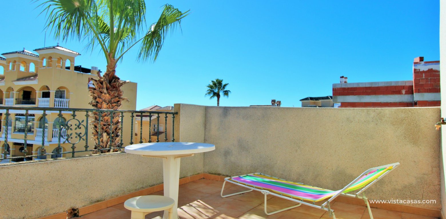3 Bed Townhouse For Sale in Montegolf VI Villamartin balcony