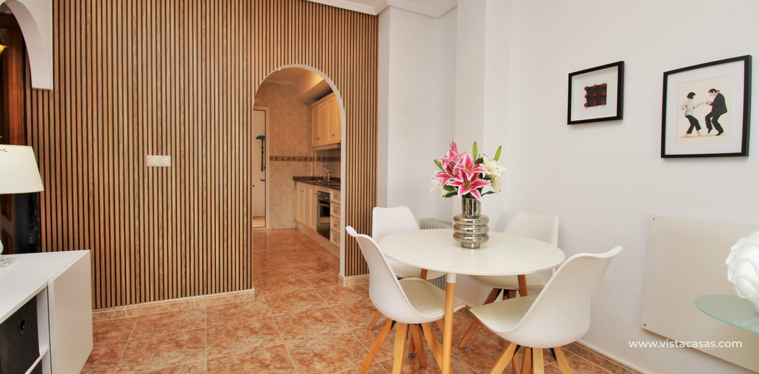 Ground Floor Apartment  For Sale in R1 La Ciñuelica Punta Prima dining area